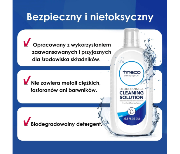 TINECO Płyn do wszystkich odkurzaczy myjących i pionowych - 1350826 - zdjęcie 5
